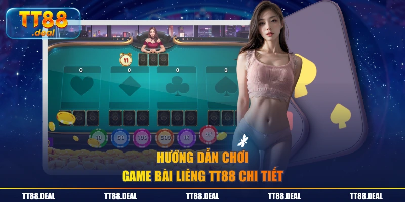 Hướng dẫn chơi game bài Liêng TT88 chi tiết